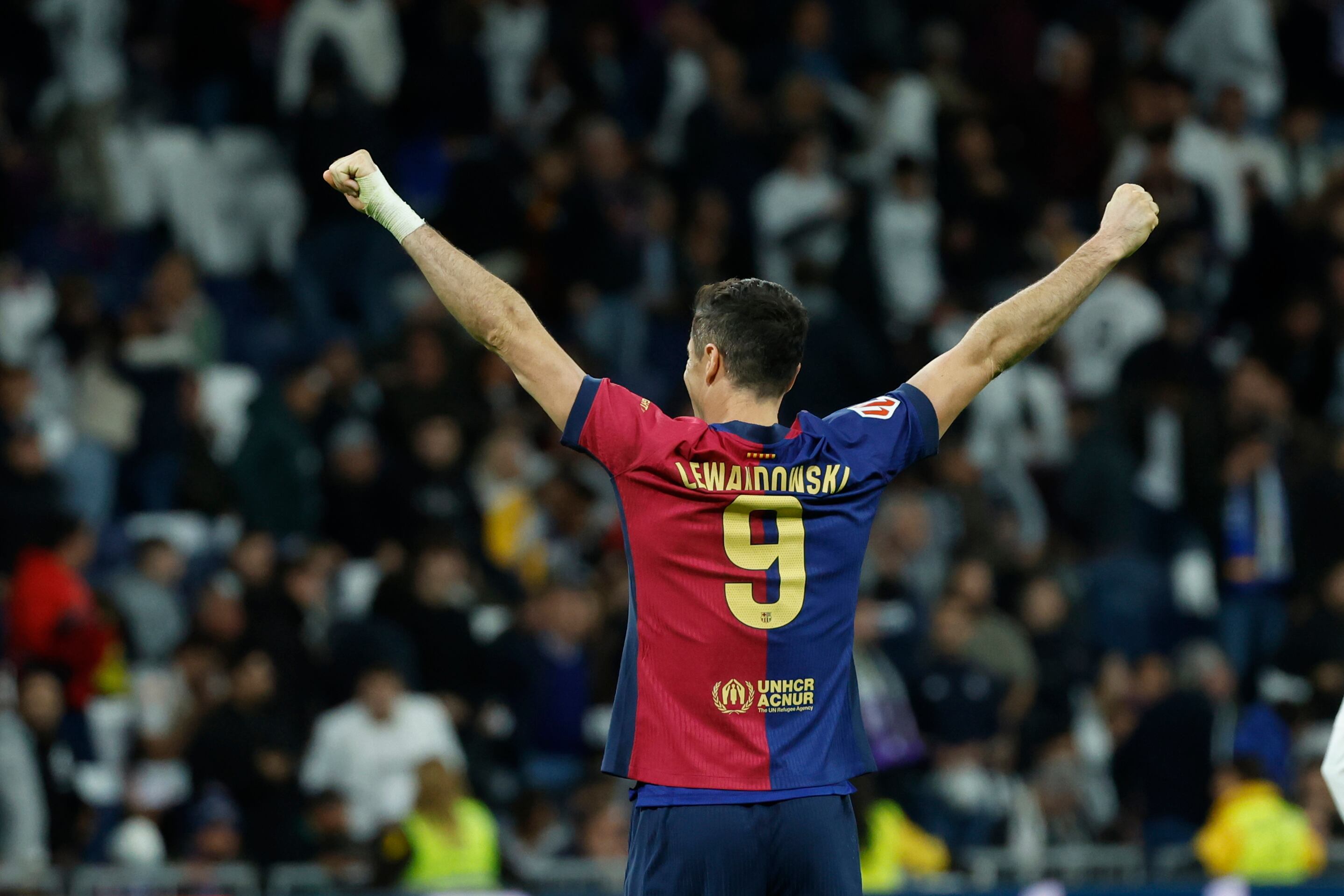 Robert Lewandowski, dos goles para cambiar la historia del partido