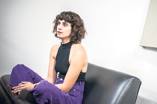 “Sé que estoy ocupando un lugar en un momento muy particular”, afirma Marilina Bertoldi.