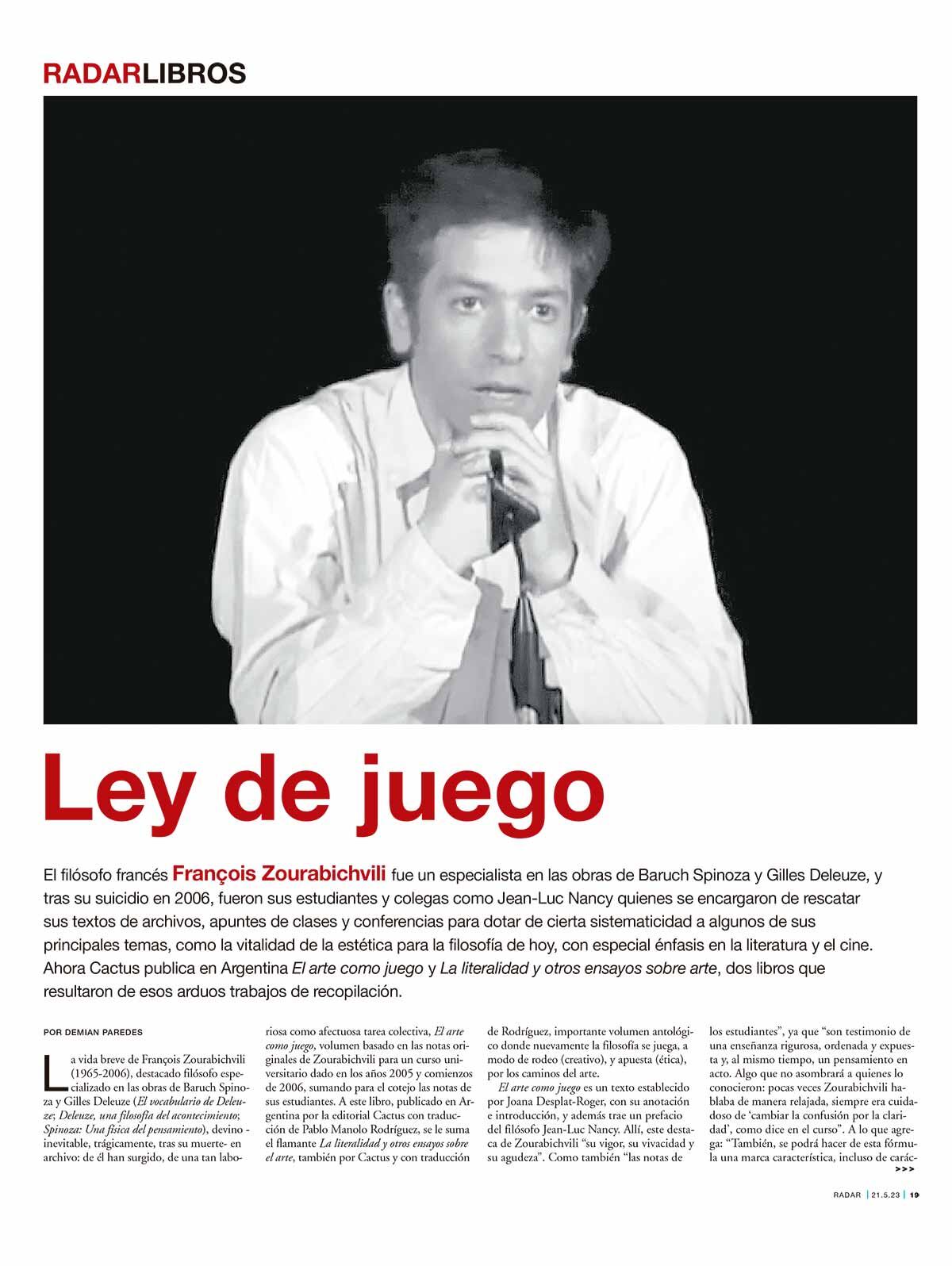 Ley de juego - 19/05/2023