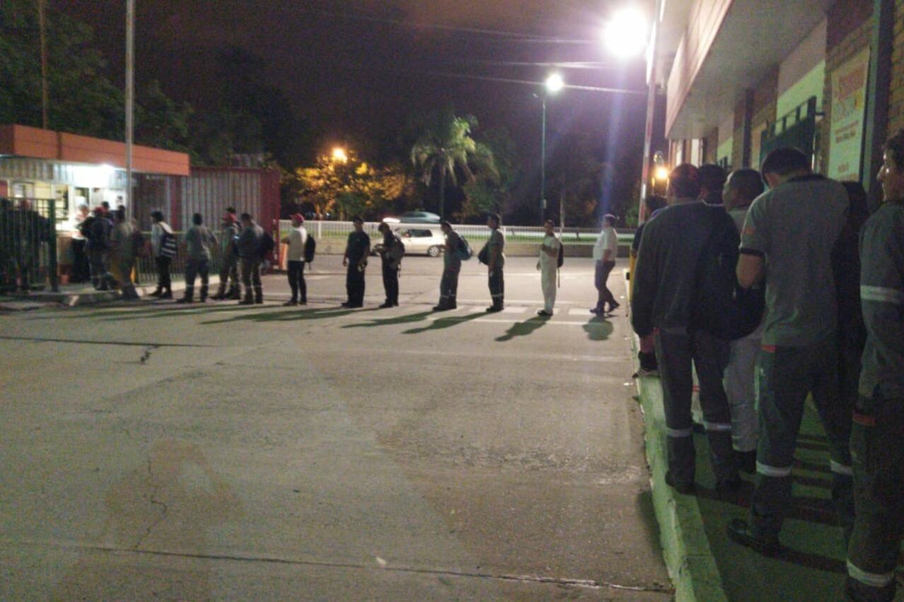 Así ingresan los trabajadores a la empresa