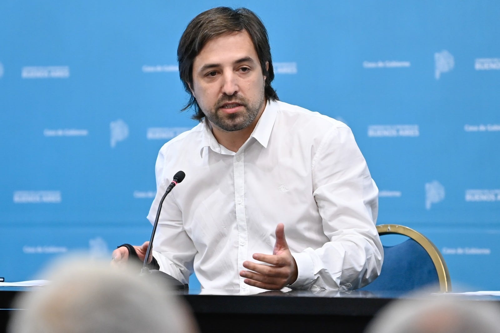 Nicolás Kreplak, ministro de Salud bonaerense.
