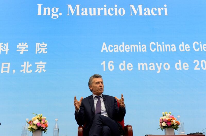 Macri estuvo hoy con empresarios y mañana se reunirá con Xi Jinping.