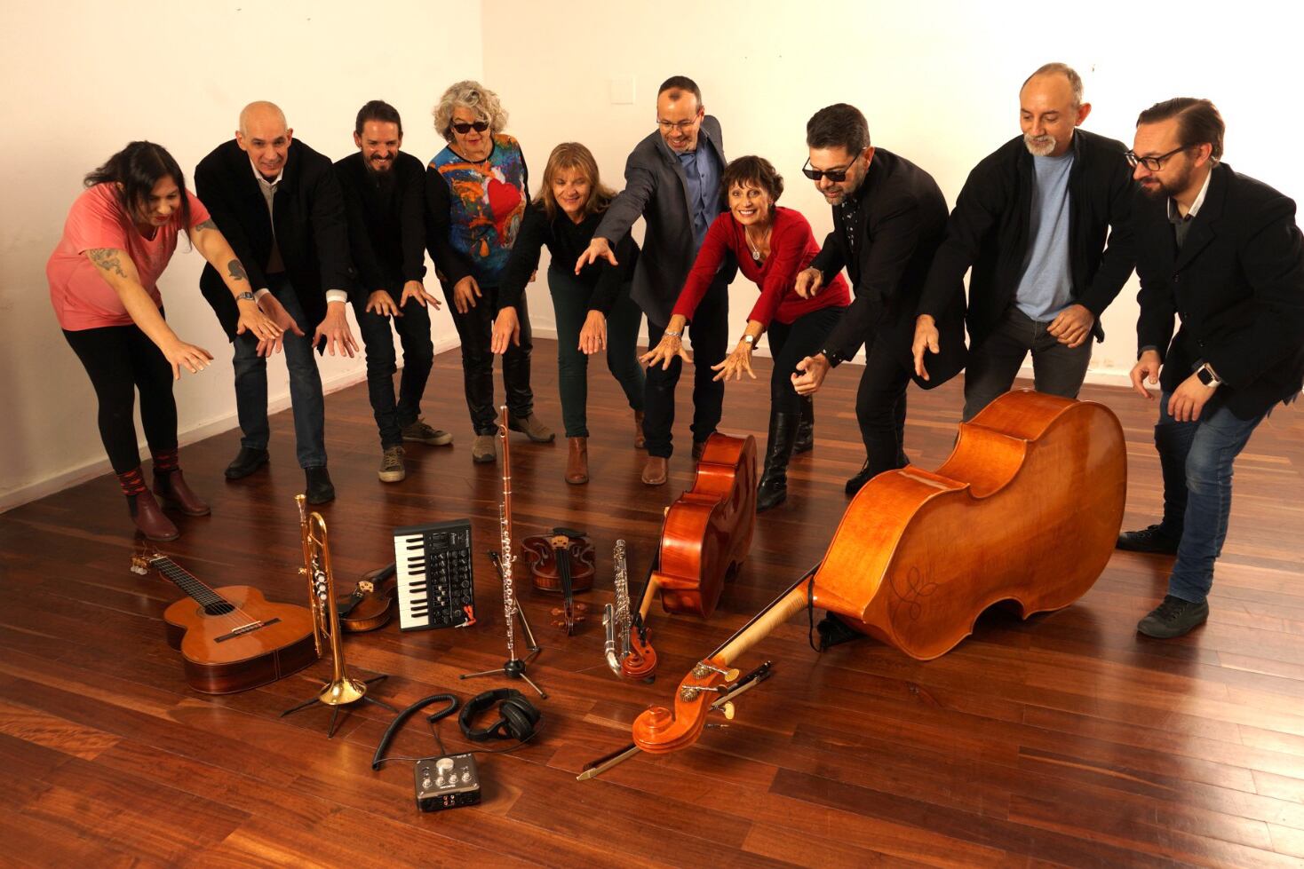 El grupo donde la improvisación es ley. 