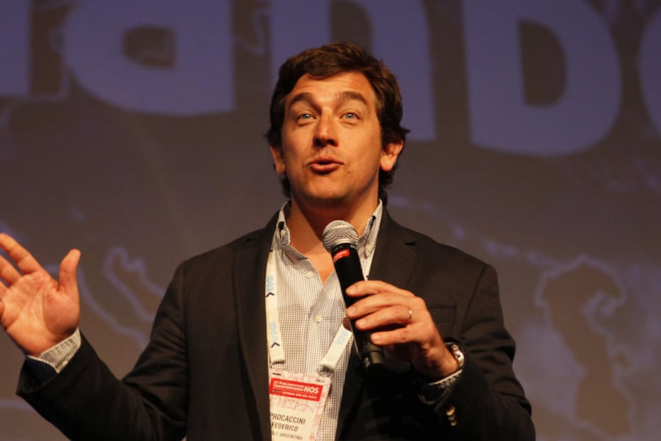 Federico Procaccini, CEO del banco virtual de Santander Río y quien presidirá la edición de este año del Coloquio de IDEA.