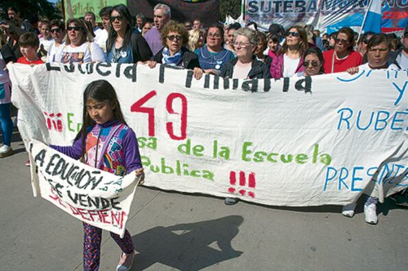 Las agresiones a militantes fueron luego de la marcha de repudio por el secuestro de De Bonis.