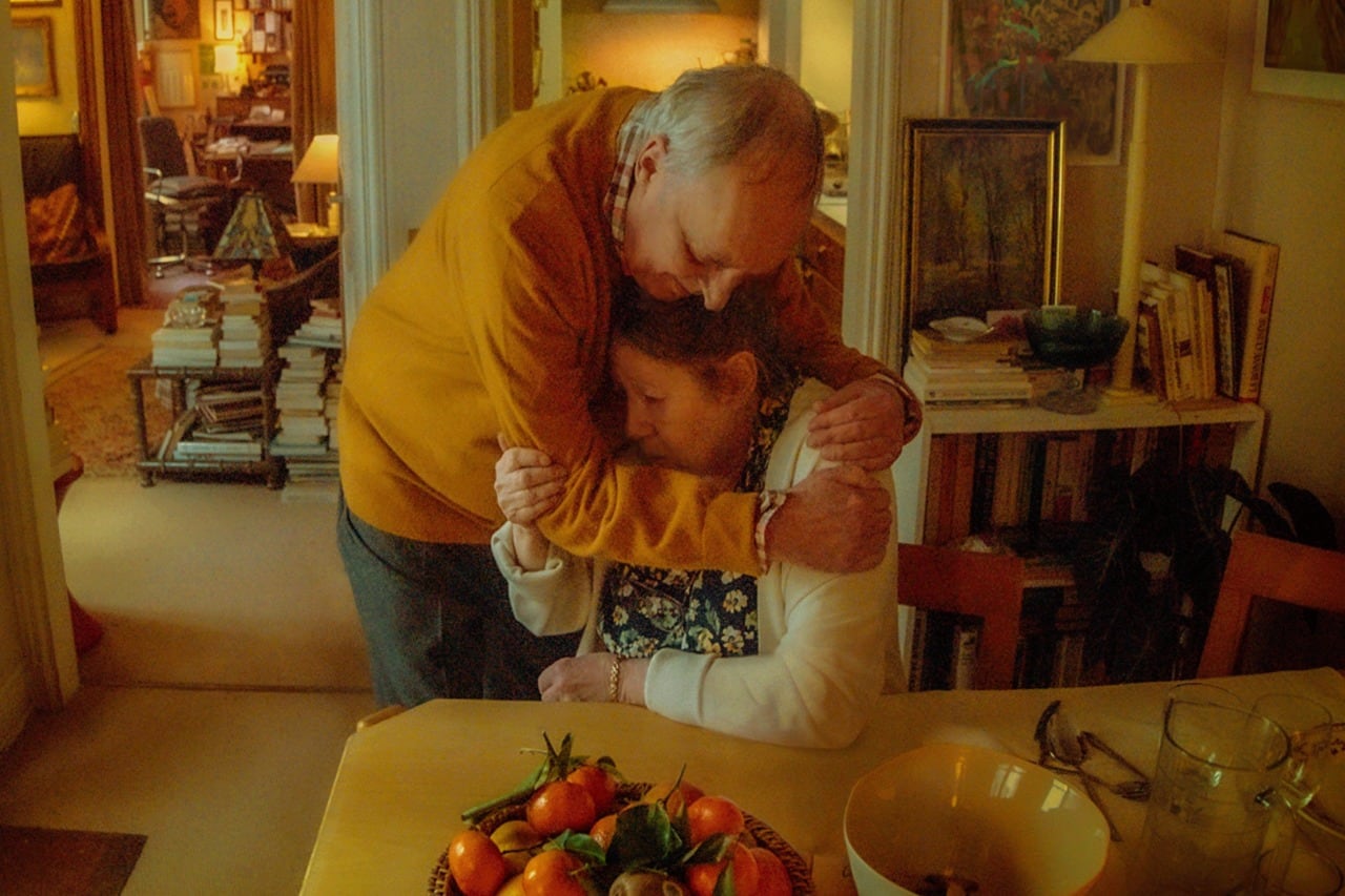 Dario Argento y Françoise Lebrun, protagonistas de "Vortex".