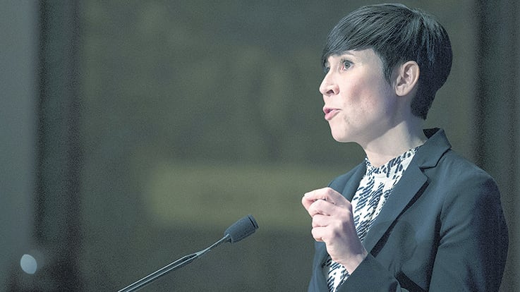La jefa de la diplomacia noruega, Ine Eriksen Søreide, elogió a las partes y agradeció su disposición.