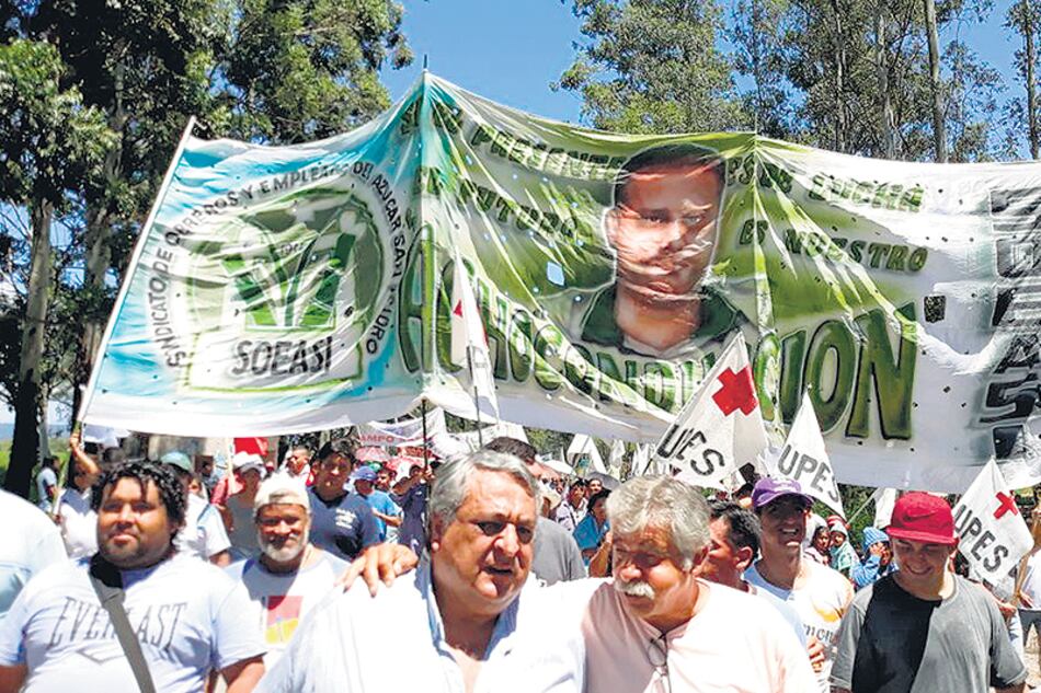 La marcha concluyó en General Güemes, el departamento más golpeado.
