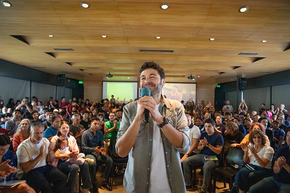 Juan Monteverde encabezó el frente entre Ciudad Futura y el peronismo.