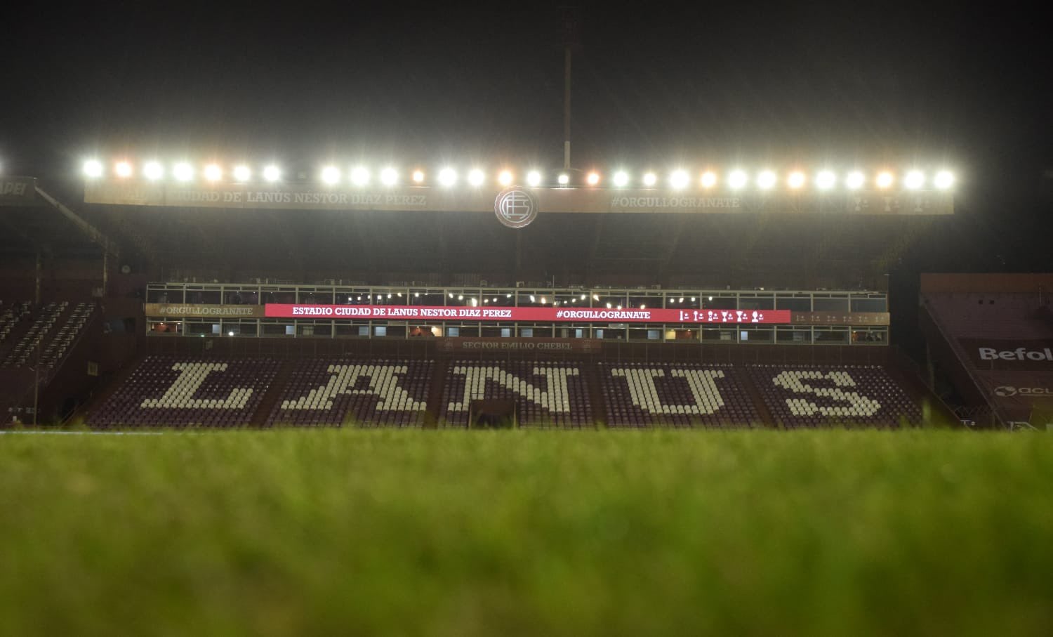 Boca y Racing se enfrentarán en la cancha de Lanús por las semifinales de la Copa de la Liga. Imagen: Club Atlético Lanús. 
