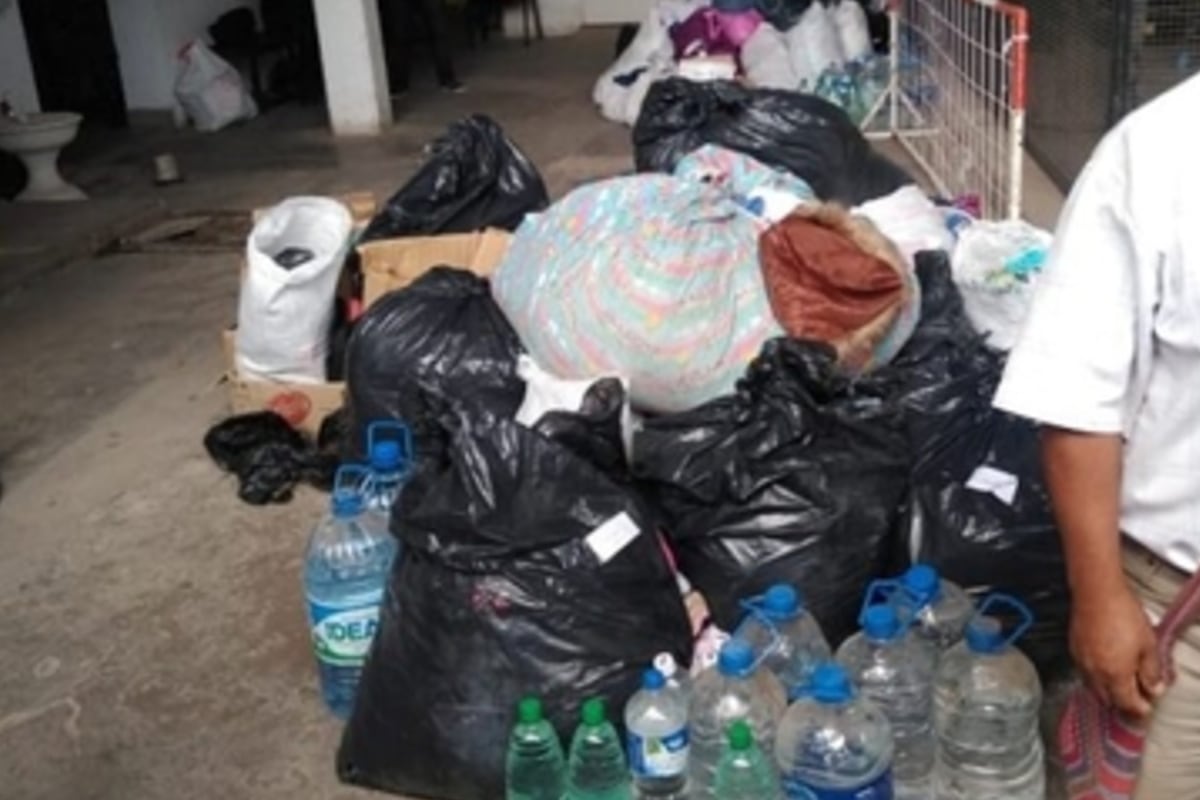 Parte de las donaciones secuestradas