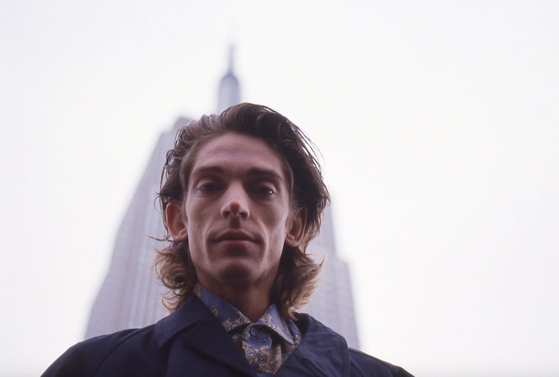 Federico Moura en Nueva York, marzo de 1987