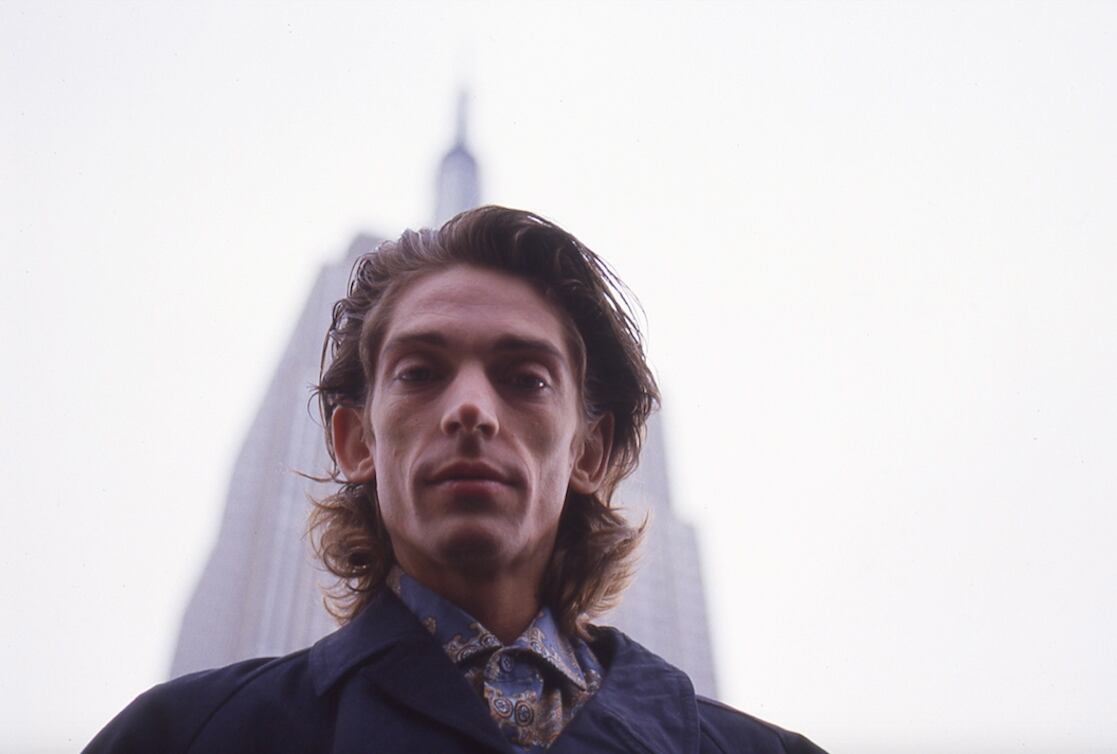 Federico Moura en Nueva York, marzo de 1987