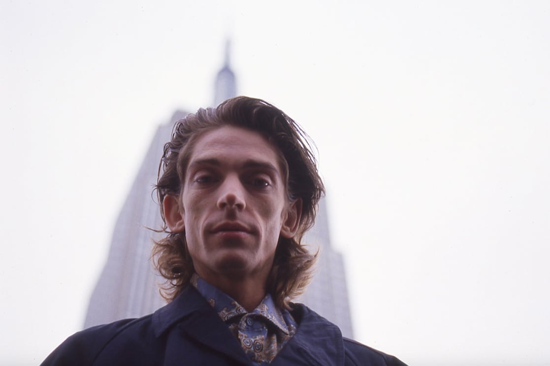 Federico Moura en Nueva York, marzo de 1987