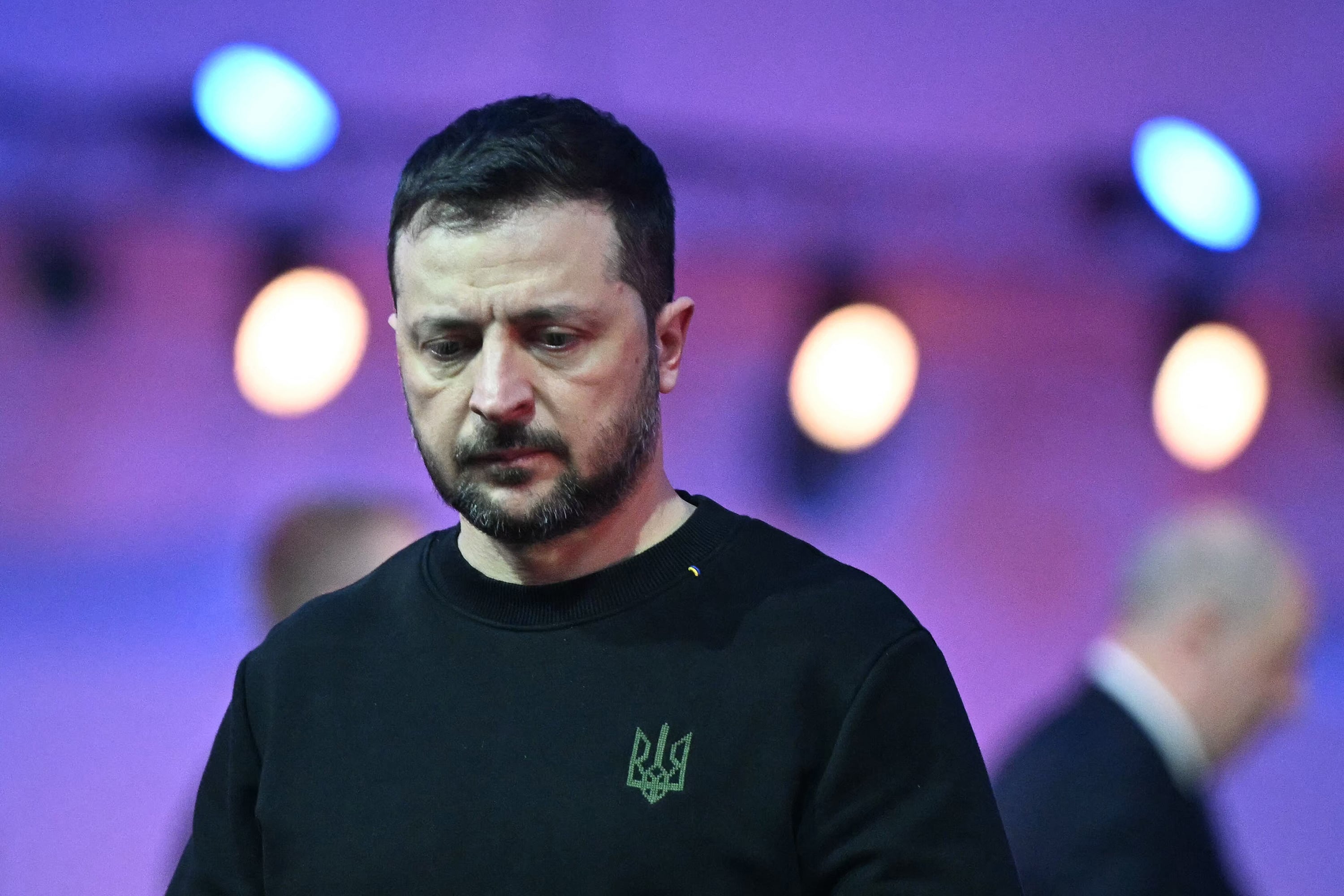 Volodimir Zelenski presidente de Ucrnaia.