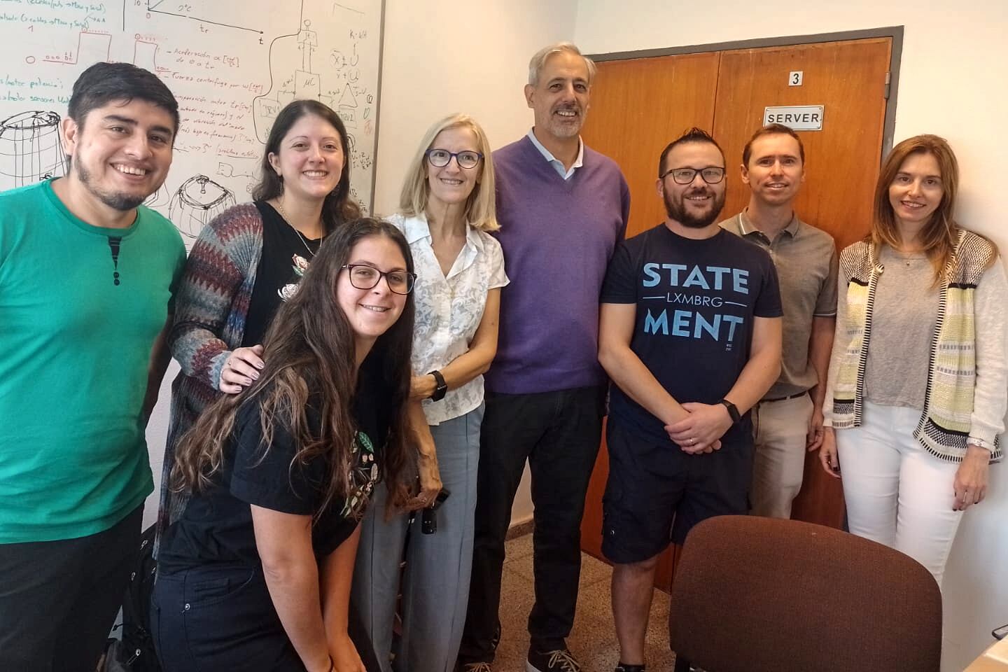 Leonardo Molisani encabeza el equipo de investigadores que desarrolla el reactor de biomasa.