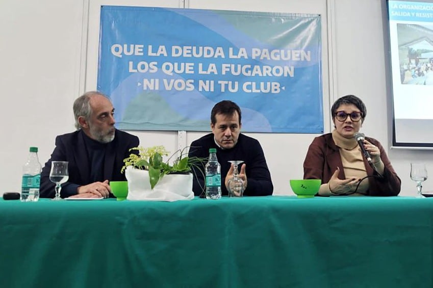 Morresi, Marziotta y Recalde en Ferro.