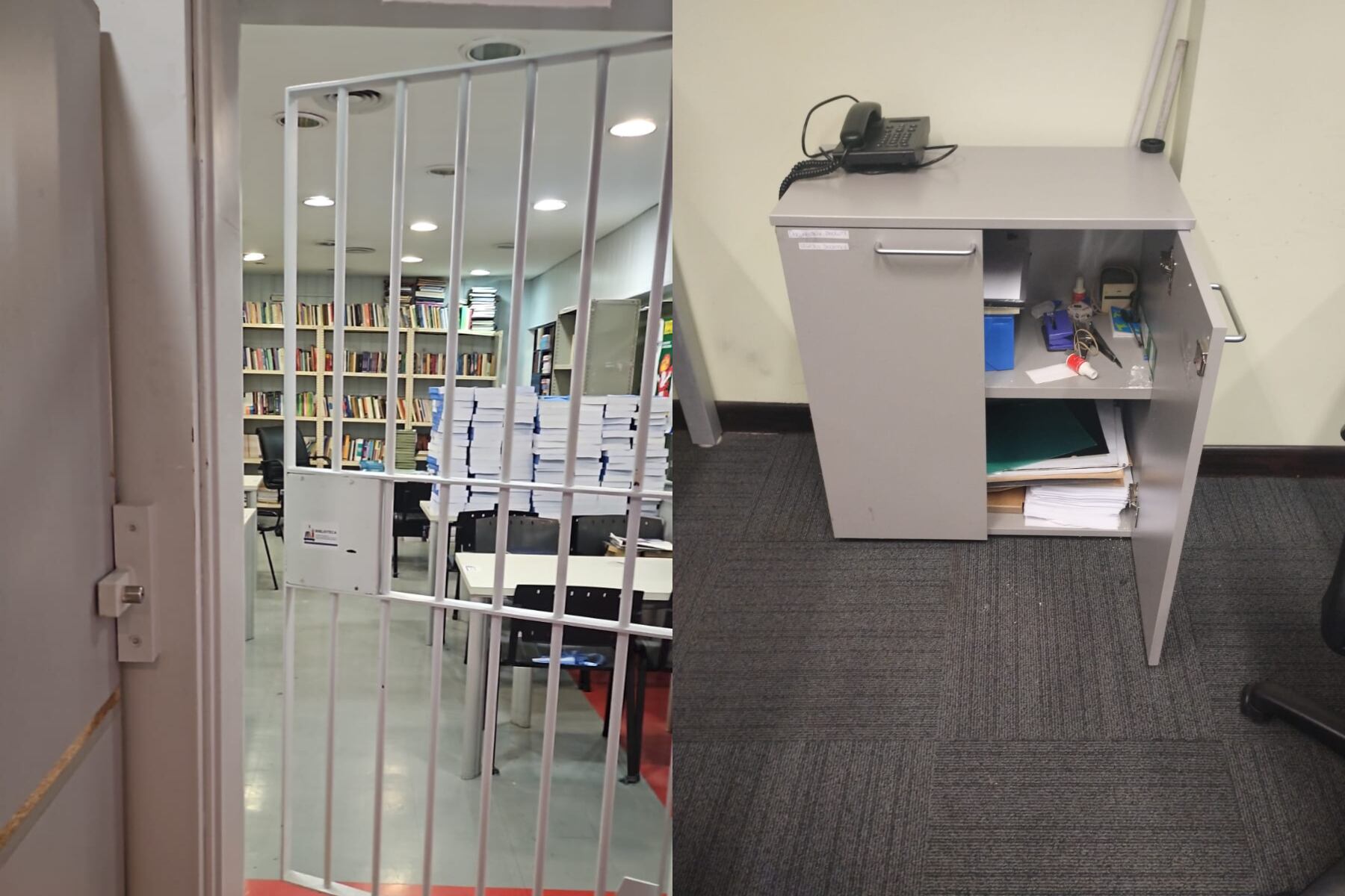 Nuevo ataque a la Universidad de las Madres: robo de documentación y daños