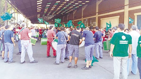 Los trabajadores de Deutz vienen sufriendo suspensiones y enfrentan el cierre de una de las dos plantas.