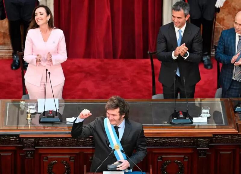 El presidente de la Cámara de Diputados, Martín Menem.