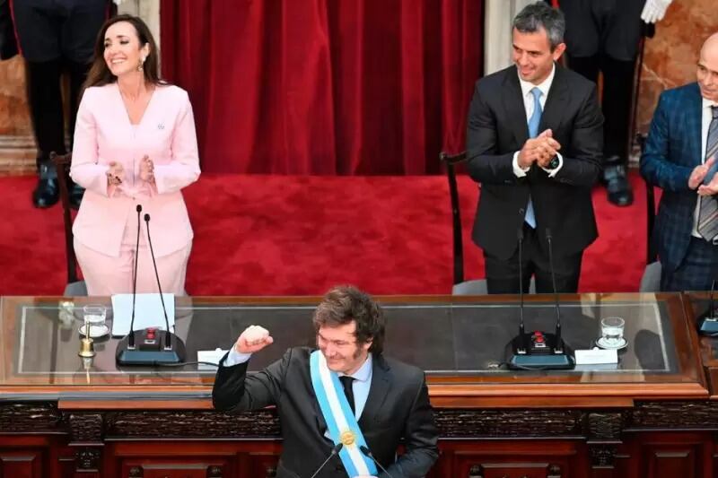 El presidente de la Cámara de Diputados, Martín Menem.