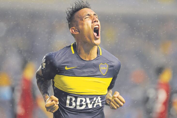 Centurión juega. La idea es que tome ritmo antes del Superclásico.