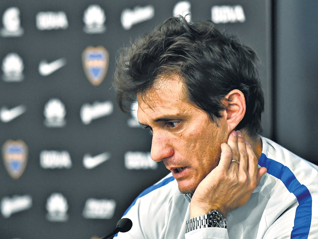 “No pensamos en el resultado de River”, dijo.