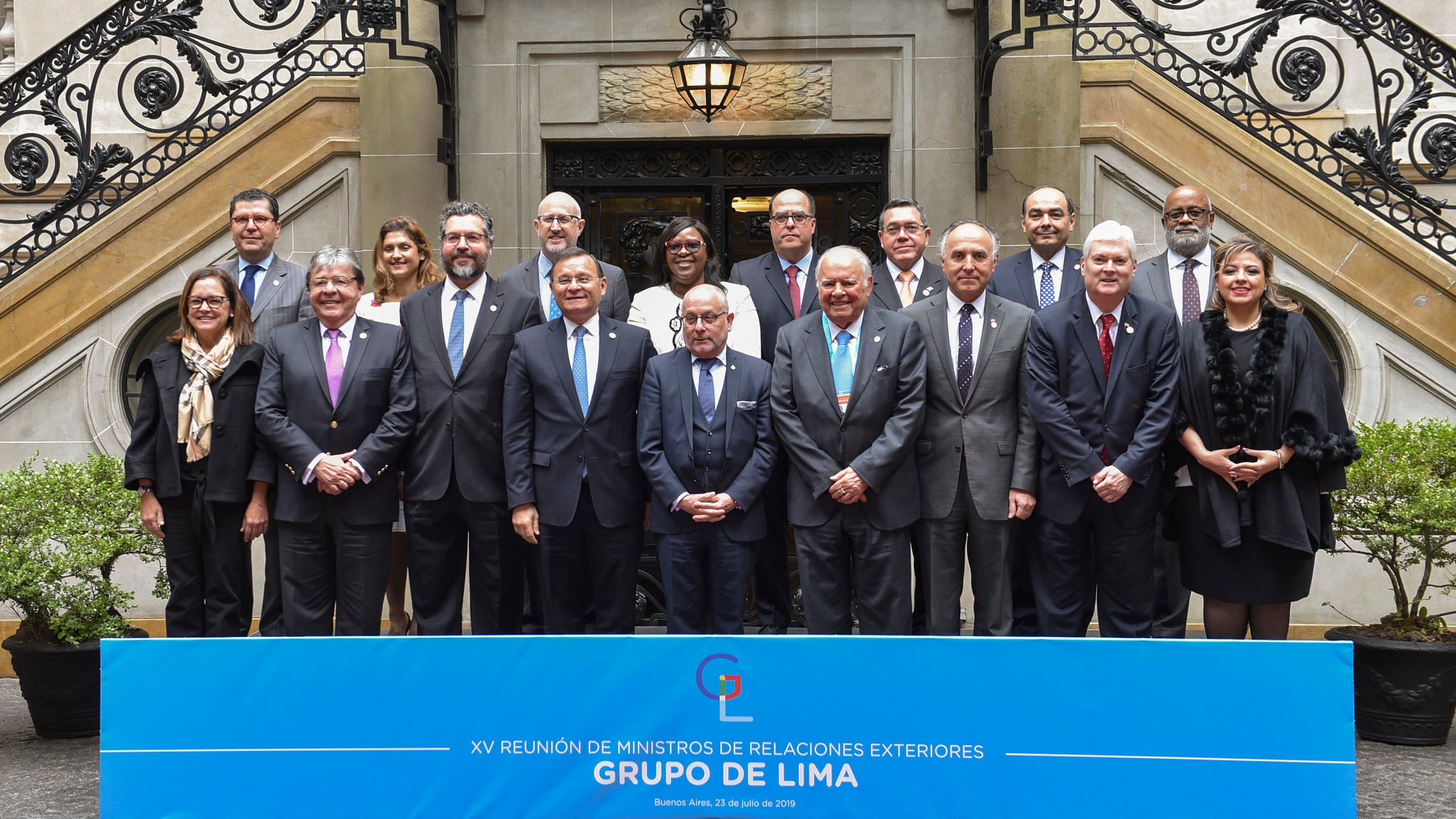 El Grupo de Lima respaldó al autoproclamado “presidente encargado” de Venezuela, Juan Guaidó.