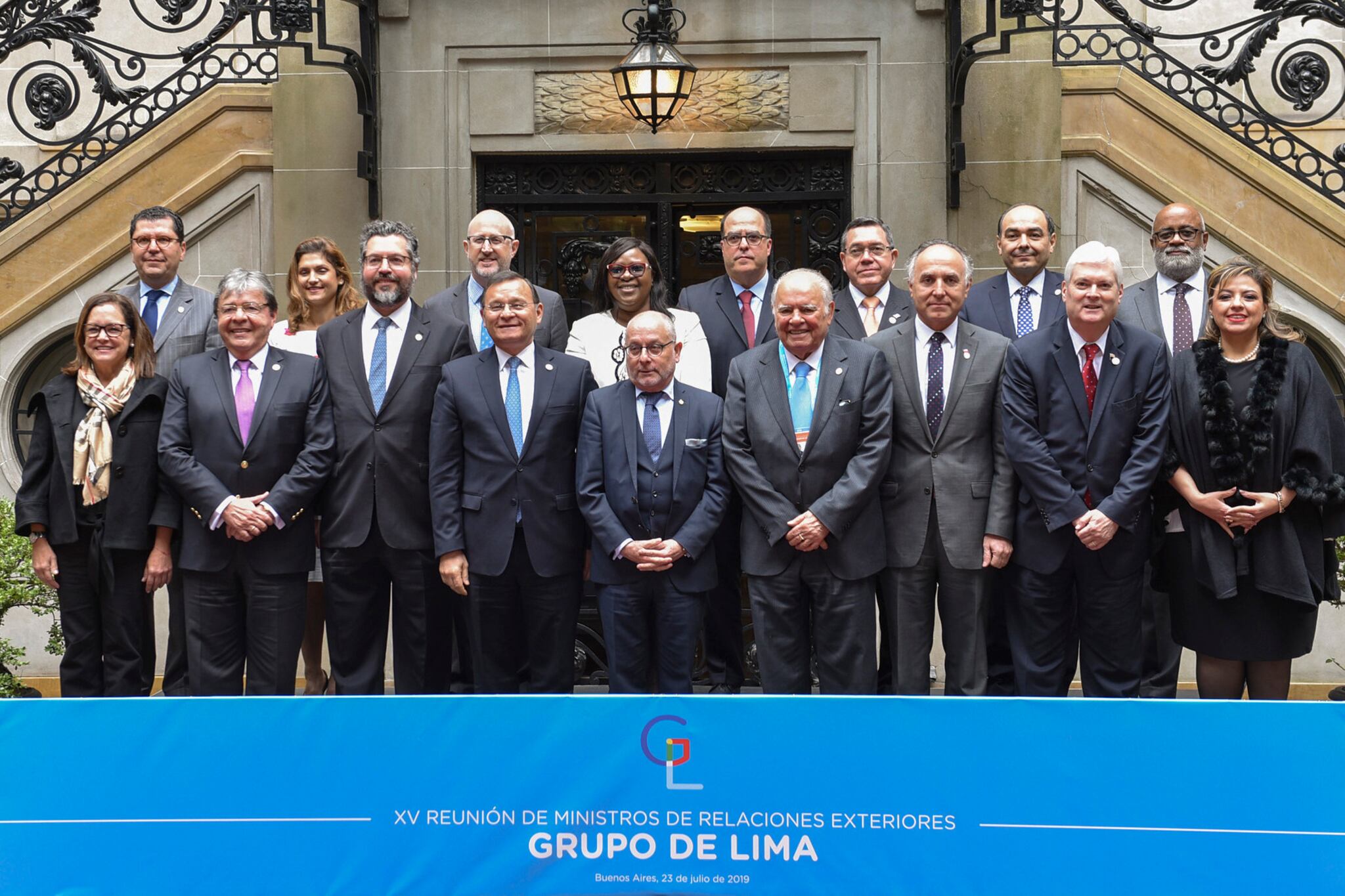 El Grupo de Lima respaldó al autoproclamado “presidente encargado” de Venezuela, Juan Guaidó.