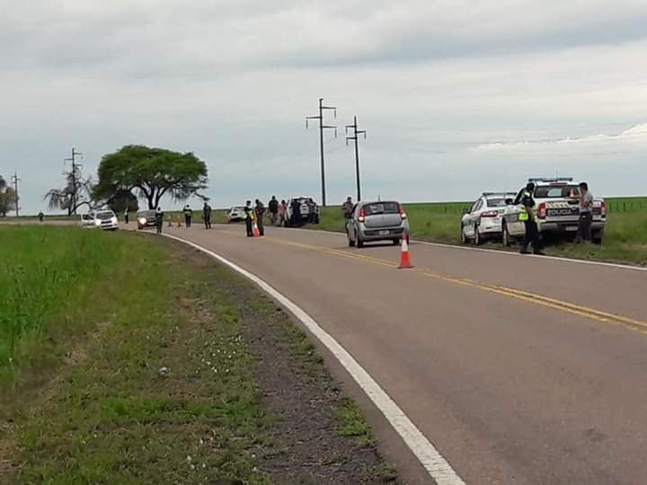 Lugar en el que encontraron el auto