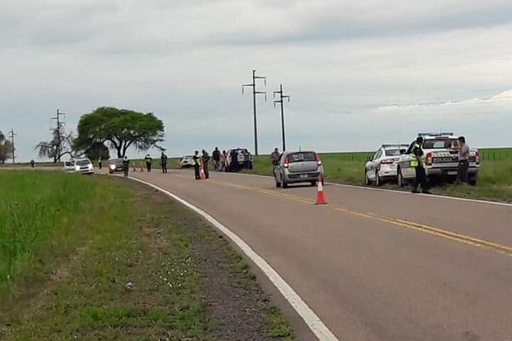 Lugar en el que encontraron el auto