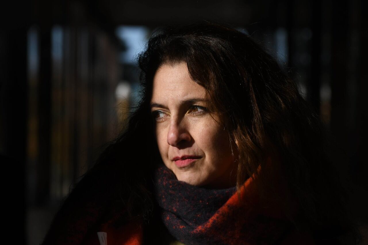 Paula Logares, la primera nieta recuperada, dio su testimonio en el juicio de Las Brigadas.