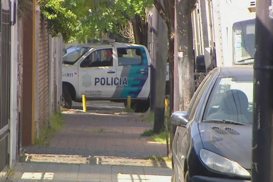 El operativo policial en la zona de Lanús Este se extendió por más de dos horas.