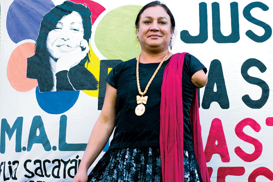 Amaranta Gómez Regalado, antropóloga, activista en derechos humanos, declaró en la audiencia.