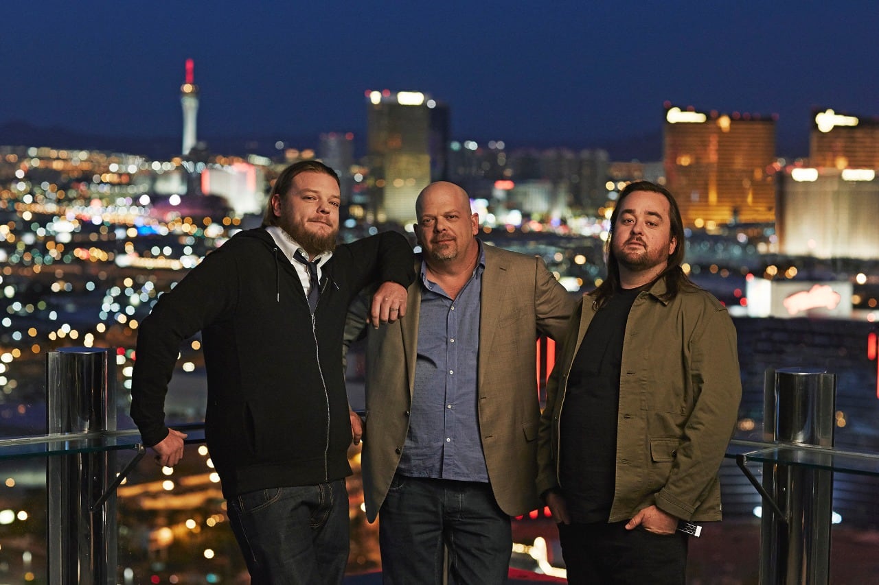 Corey, Rick Harrison y Chumlee, de la tienda de empeños a la fama mundial.