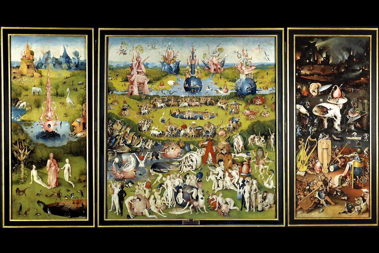 El jardín de las delicias, de El Bosco.