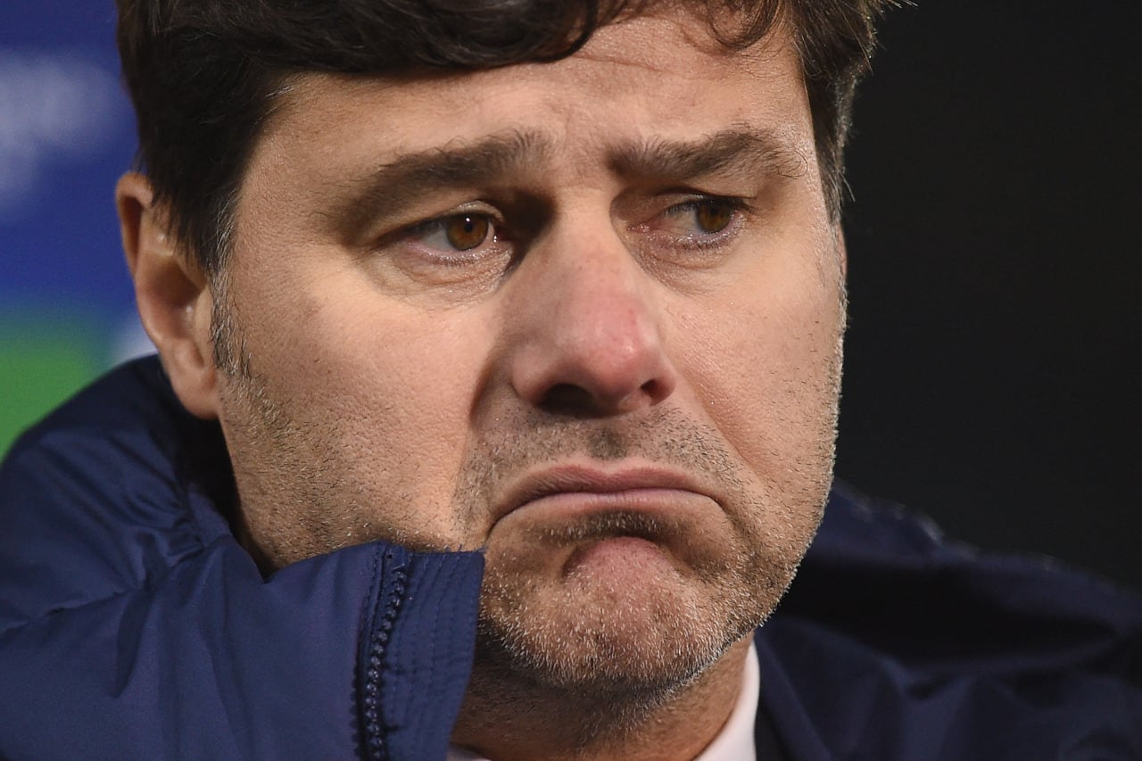 Mauricio Pochettino, no ocultó su disgusto.