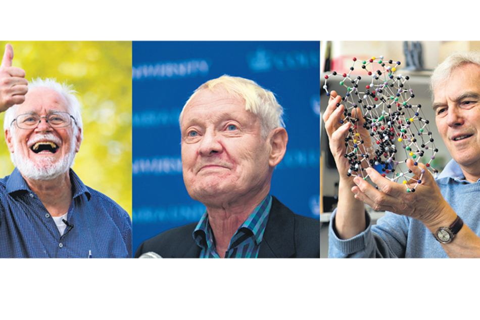 El suizo Jacques Dobochet, Joachim Frank (EE.UU.) y el británico Richard Henderson.