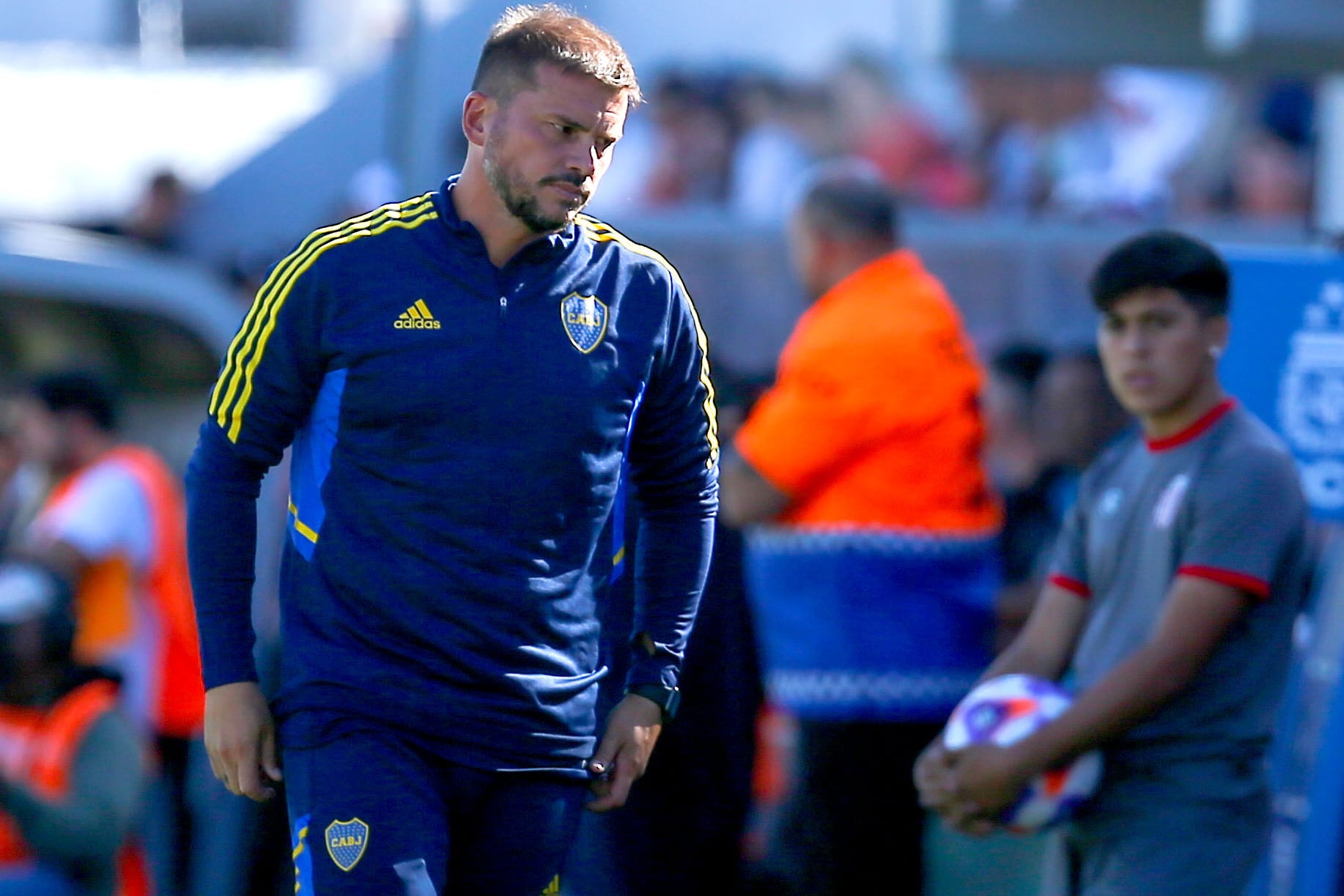 Mariano Herrón, DT interino de Boca