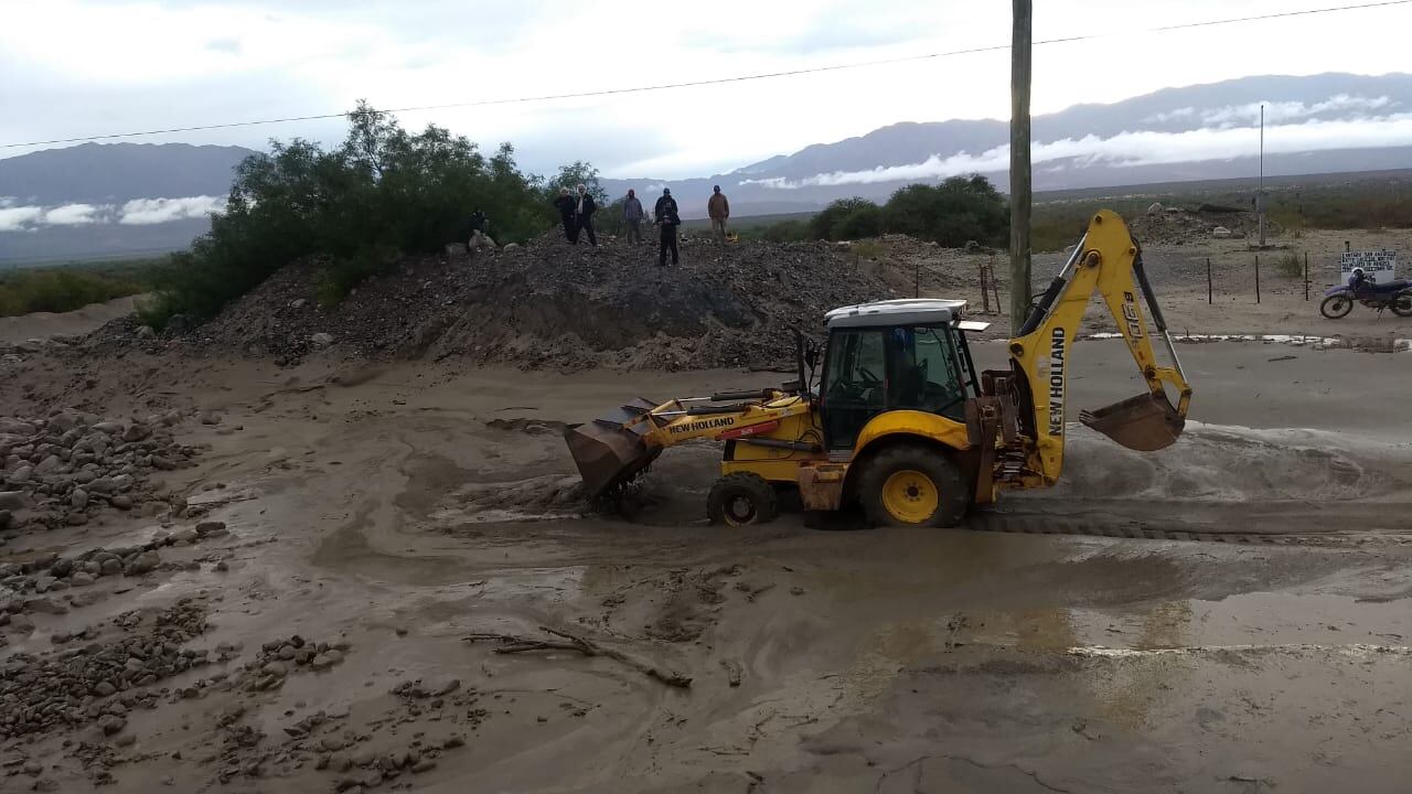 Trabajos de Vialidad Nacional sobre Ruta 40