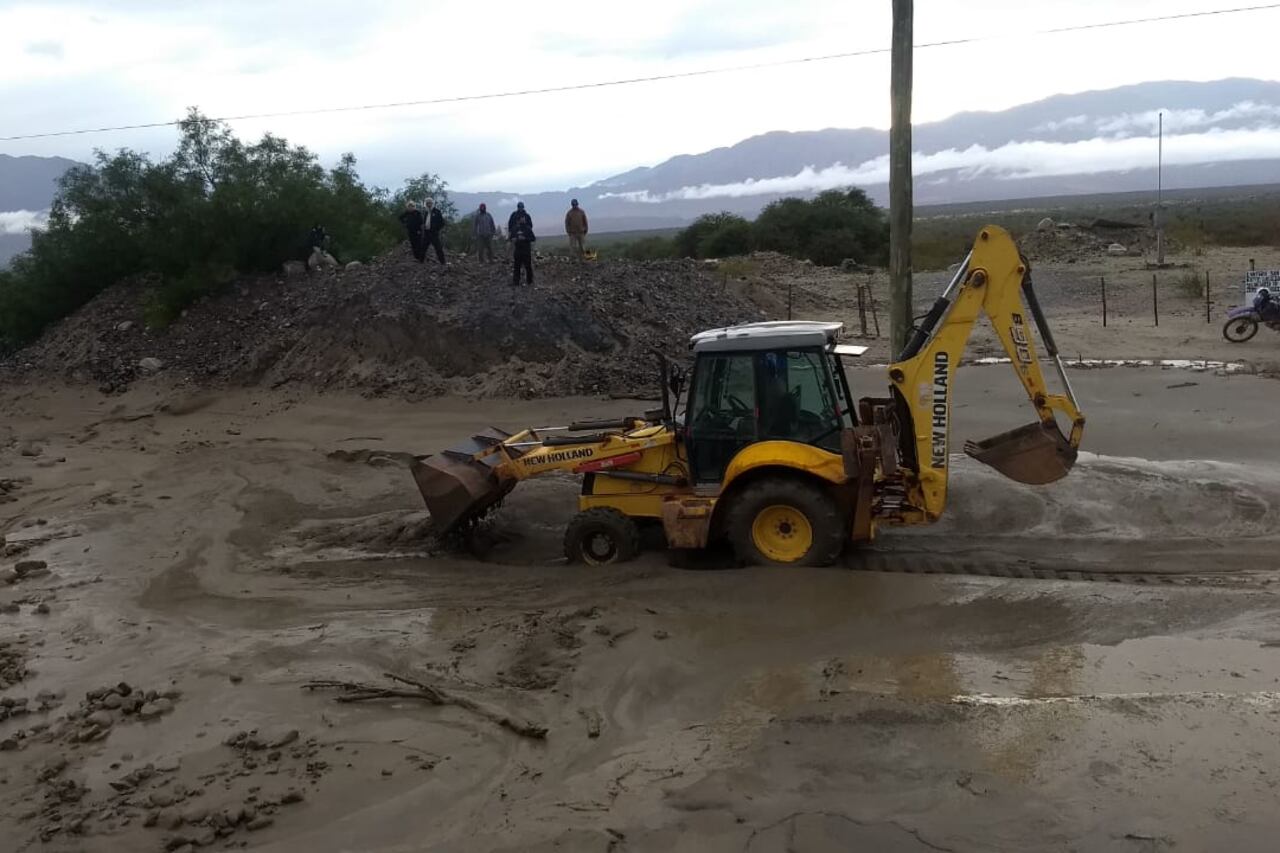 Trabajos de Vialidad Nacional sobre Ruta 40