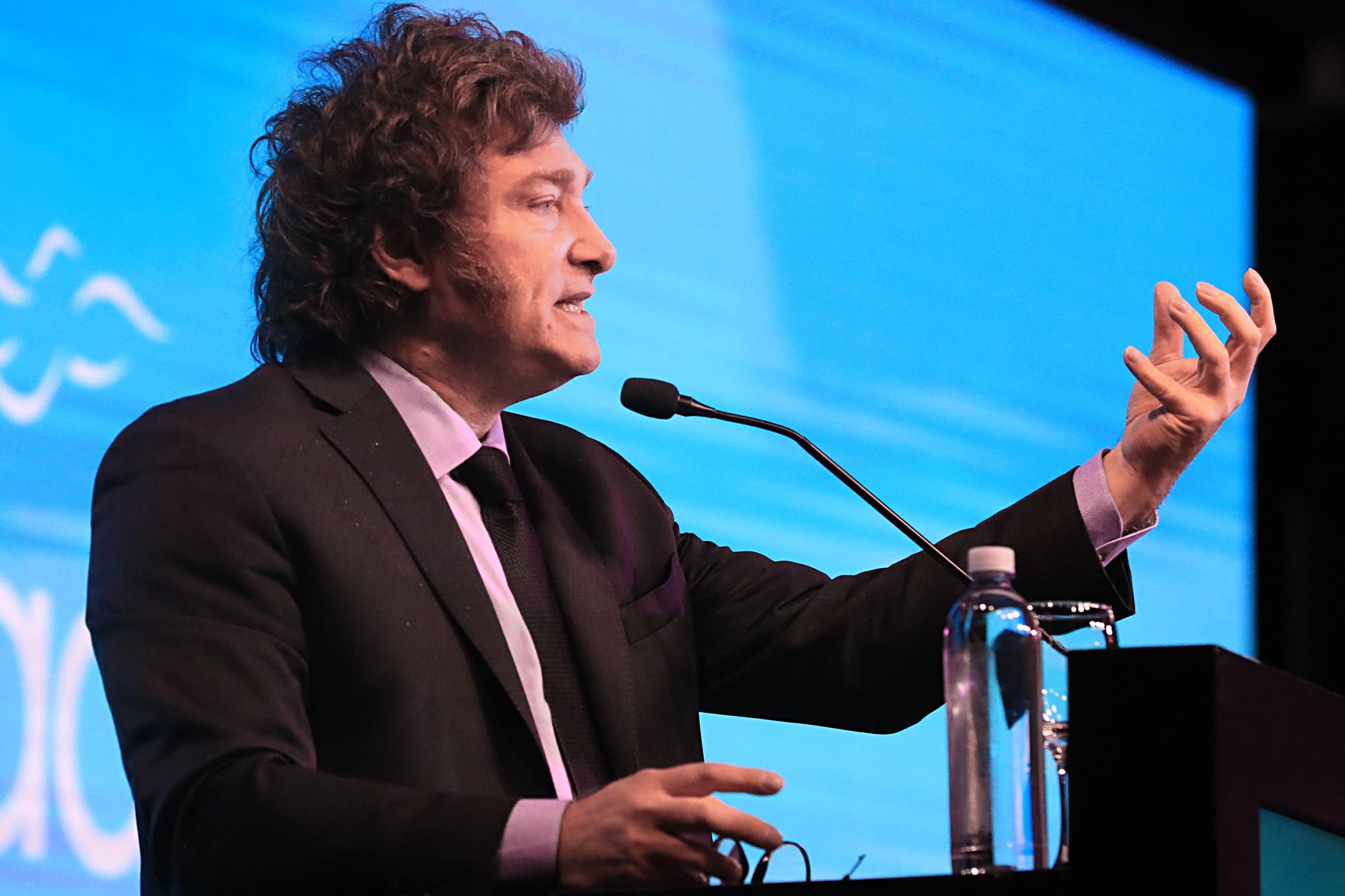 La presentación de Milei será el 12 de mayo y se espera que asistan más de 6 mil personas.