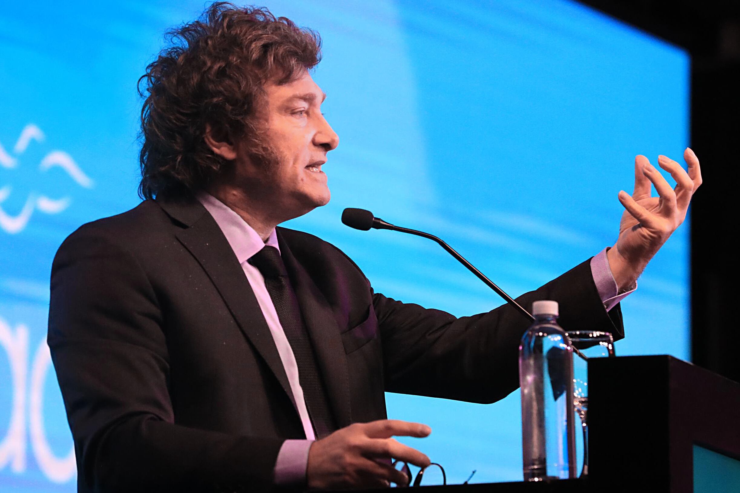 La presentación de Milei será el 12 de mayo y se espera que asistan más de 6 mil personas.