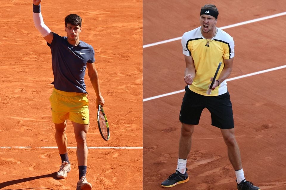 Alcaraz va por su tercer Grand Slam y Zverev por el primero