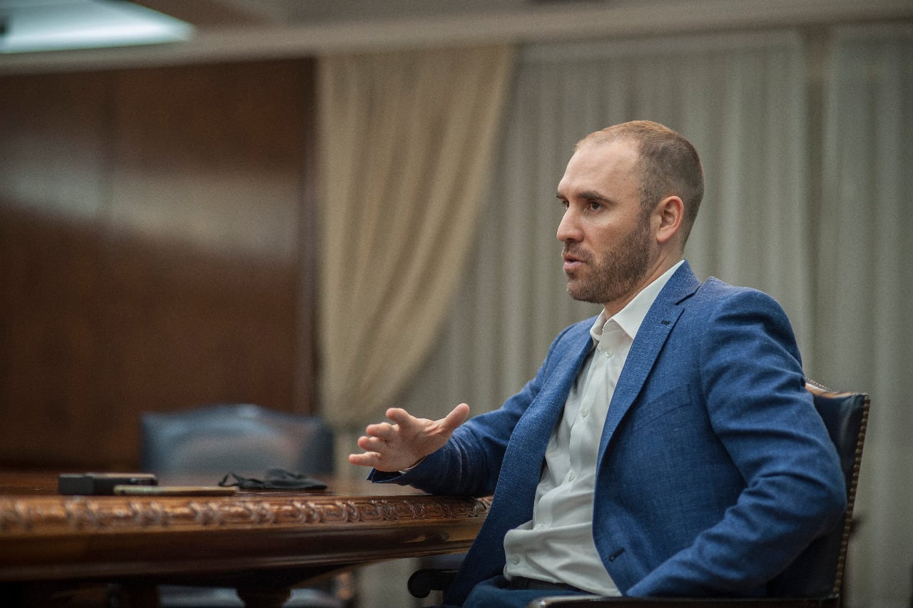 Martín Guzmán, ministro de Economía.