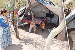 La imagen que trascendió en 2013, sobre los trabajadores esclavos detectados por la AFIP