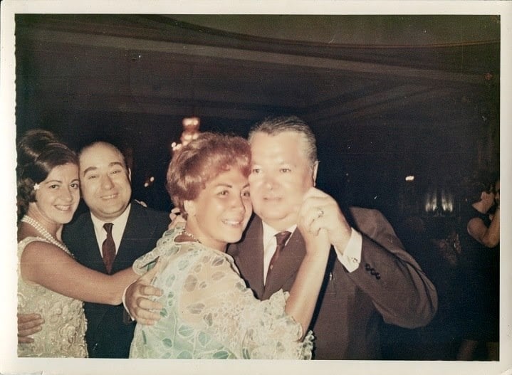 Troilo bailando con su amada Zita