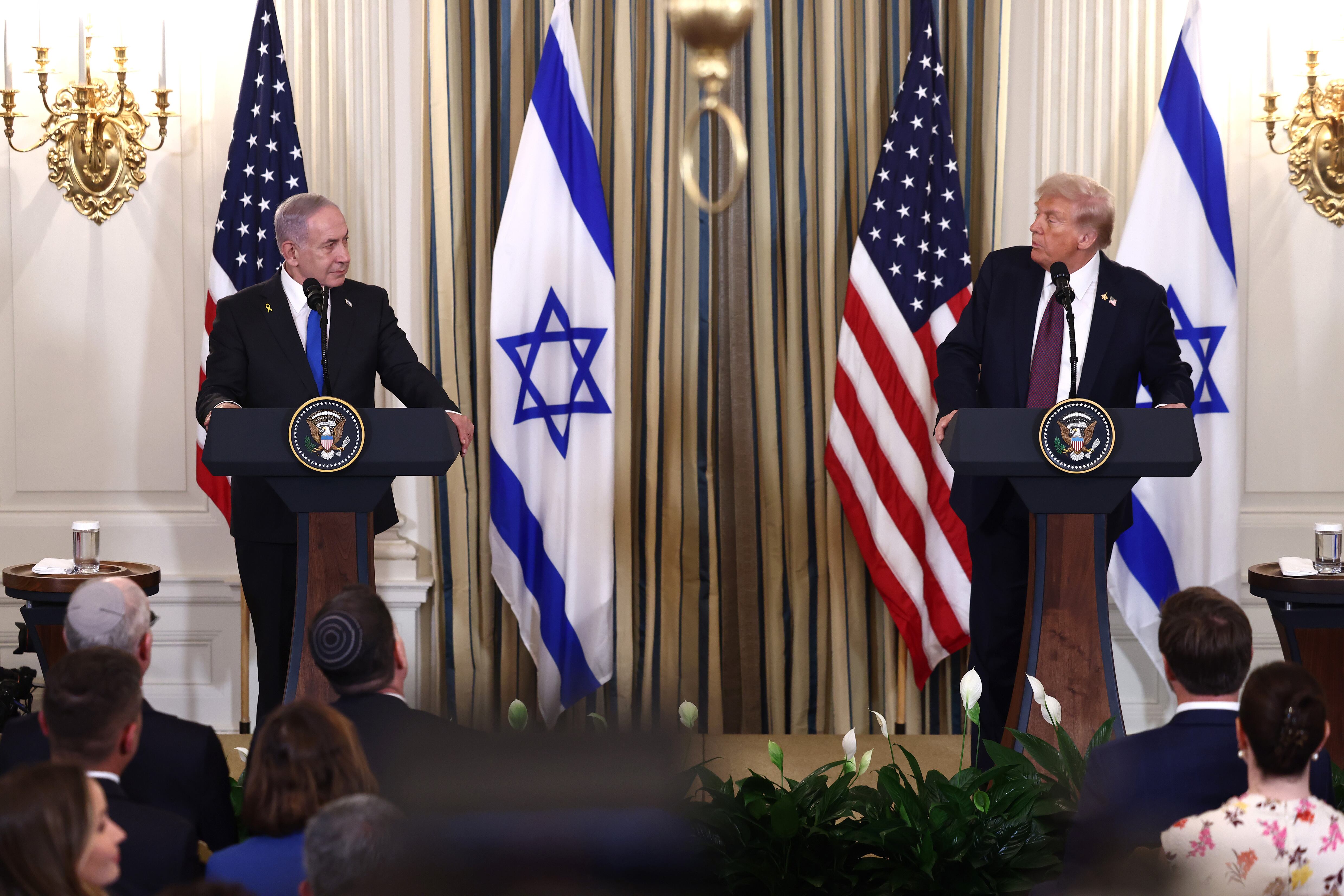 "Si Hamas rechaza el acuerdo, lo cual es posible, serán los únicos en oponerse. Todos los demás lo han aceptado", aseguró Trump