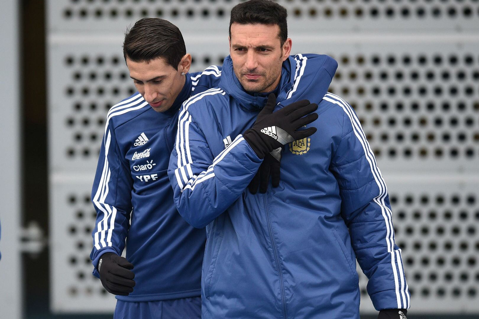 Lionel Scaloni durante la conferencia de prensa de este viernes, en la previa al partido contra Australia por los octavos de final del Mundial de Qatar 2022. (NA)