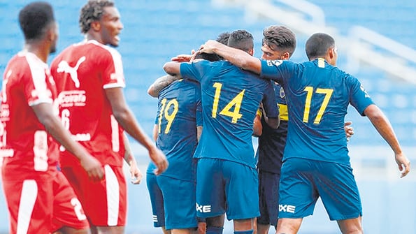 El equipo de Guillermo Barros Schelotto arrancó perdiendo y lo dio vuelta.